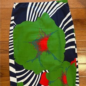 JCREW Floral Midi skirt